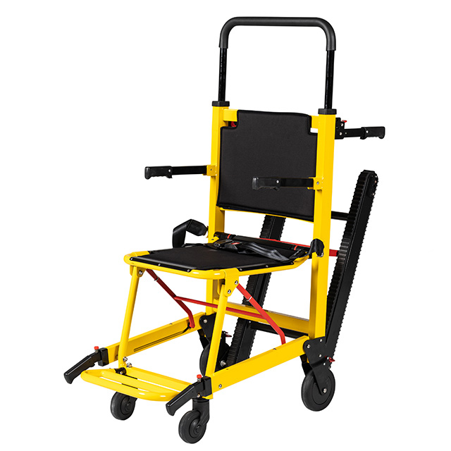 Custom Design Easy Traging Patienten Erste Hilfe nach oben und unten foldaway Treppenstuhl zum Verkauf