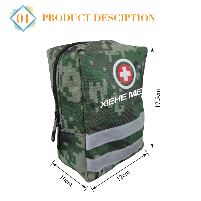 Outdoor Notfall Medical Tactical Survival Military Gear Camping Wanderwanderung Tragbarer Erste -Hilfe -Kit -Taschen -Beutel Multi -Farben